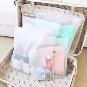 Custom Packaging Bag for Garment Zipper Bag With Own Logo Customized Plastic Poly Bag for Packing Clothing