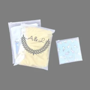 Custom Packaging Bags for Clothing Waterproof Matte Packaging Bag for Clothing Polybags with logo Print