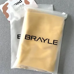 Custom Packaging Bags for Clothing Waterproof Matte Packaging Bag for Clothing polybags with logo Print