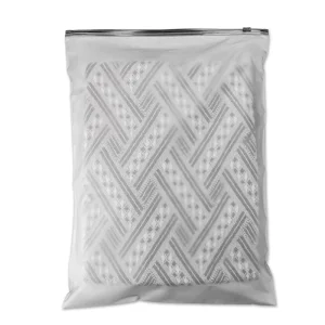 Custom Packaging Bags for Clothing Waterproof Matte Packaging Bag for Clothing with logo Print T Shirt Clothing Ziplock Bags