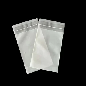 Custom Packaging Custom Printed PBAT Biodegradable Compostable Garment Bag Clothing Packaging Bags Self Adhesive Bags