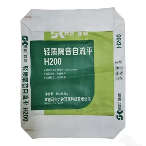 Custom Packaging Extra Waterproof PP Woven Square Bottom Bag Durable Export Shipping Packaging