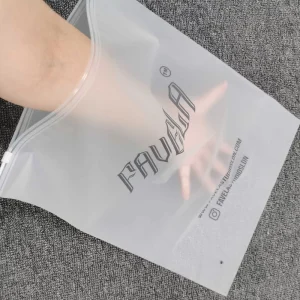 Custom Plastic T Shirt Bags Clothes Frosted Biodegradable Zip Lock Self Sealing Bag Packaging and Printing Custom logo