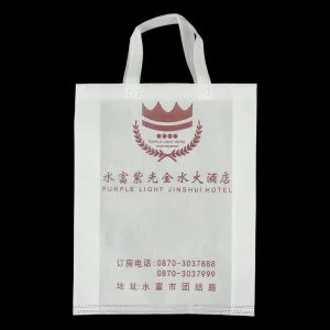 Custom Printed Lightweight Non Woven Recyclable Shopping Bag Reusable Promotional Tote Supermarket Grocery Gift Low Minimum