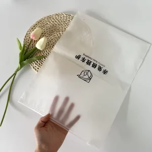 Custom Printed Packaging Bags Matte Packaging Bag For Clothing Packaging Poly Bags With Logo Printing