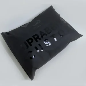 Custom Printed Resealable Garment Packaging Plastic Biodegradable Frosted Sealing Zipper Lock Bag Clothing Packaging Bag