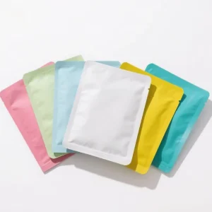 Custom Printed Three Side Seal Clothing Packaging Bag Clear Plastic Garment Pouch OEM ODM