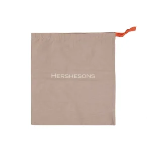 Custom Silk Print Logo Eco Friendly Thin Breathable Khaki Cotton Fabric Drawstring Pouch Dust Bag for Hair Tools Storage