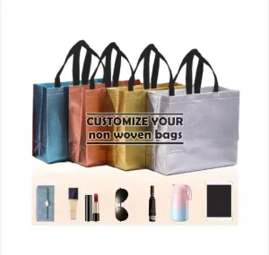 Custom Size Non Woven Bag Shopping Nonwoven Gift Bag for Retail Packaging and Promotion