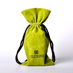 Custom Velvet Jewelry Drawstring Pouch Bag Textile Packaging Perfect Gift Bag with Logo