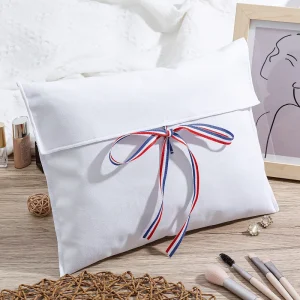 Custom White Cotton Envelope Bag Clothing Cotton Gift Handbag Dust Bags Pillow Cotton Packaging Bag