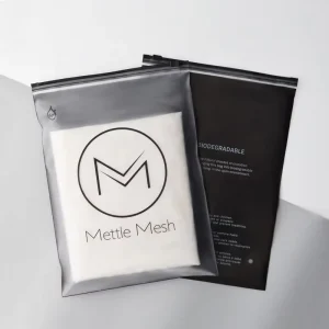 Custom Ziplock Plastic Bag for Shoes Socks and Clothing Black Self-Sealing Shirt Clothes Packaging