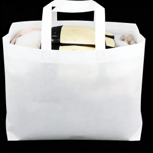 Custom logo printed non woven tote bags for brand advertising clothing store supermarket non woven bag