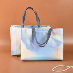Customizable Eco Friendly Foldable Non Woven Bag Reusable Nonwoven Shopping Bag for Fashion Apparel Gift Packaging
