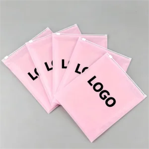 Customizable Size Heavy Duty Waterproof Eco Friendly Reusable Zipper Storage Bags For Clothes And Shoes