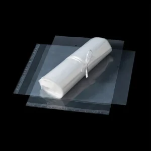 Customized Biodegradable Resealable Self Adhesive Seal LDPE Transparent Plastic Apparel Clothing Bags for Mailing