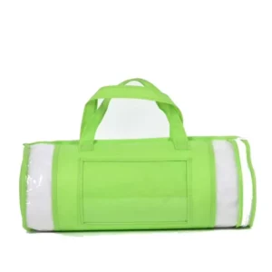 Customized Eco friendly Non Woven pp Supermarket Shopping Handle Bag Home Textile Bag Bed Sheet Package Bag