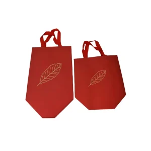 Customized Laminated Non Woven Fabric Bag by Manufacturer Laser Handheld Gift Packaging Bag Folding Shopping Bag
