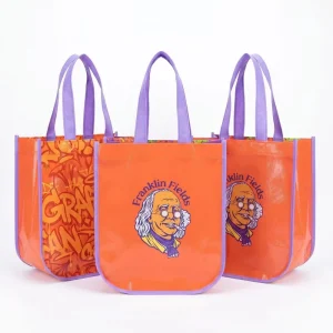 Customized Non woven Bag with Laminated Non woven Fabric Material Waterproof Durable and Environmentally Friendly Shopping Bag