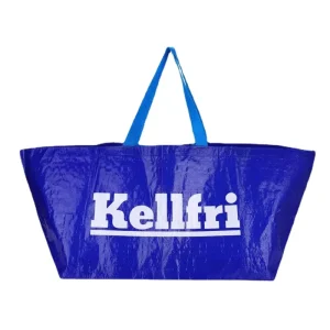 Customized OEM Reusable PP Laminated Woven Tote Bags with Logo for Promotional Clothing Packaging