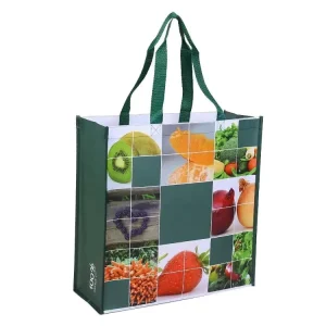 Customized PP Woven Bag Printed Non Woven Bag Durable for Women Shopping Clothing Package Bag