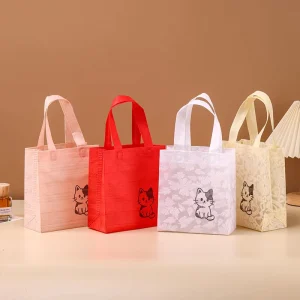 Customized Pattern Gift Bags Handbags Souvenir Bags Birthday Gift Bags Kindergarten Non woven Bags Children’s Bags