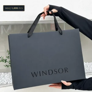 Customized Promotional Gift Bag Fashion Clothing Jewelry Packaging Shopping Custom Paper Bags With Your Own Logo For Business