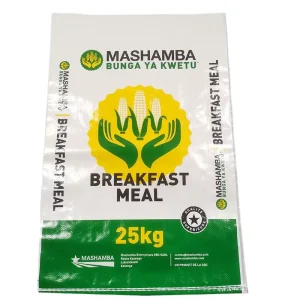 Customized Reusable PP Woven Sturdy Packaging Bags for Industrial Agricultural Commodity Packaging and Distribution