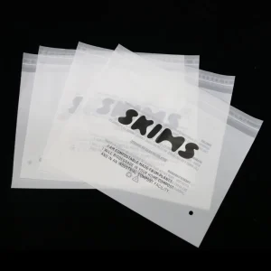Customized clear Transparent Plastic Bag Transparent Clothing Packaging Bag Self Adhesive Garment Bag