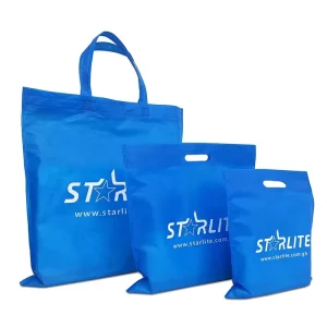 D Cut Non Woven Packaging Bags