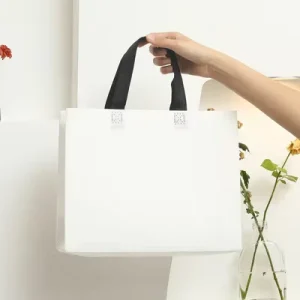 DLBZ Heavy Duty Reusable Blank Foldable Waterproof Lightweight Sturdy Easy Carry Customized Non woven Fabric Handbag for Travel