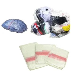 Dissolvable PVA Biodegradable Drawstring Water Soluble Garment Bag