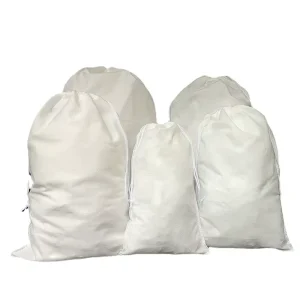 Double Pull Rope Storage Bag Non Woven Fabric Storage Bag for Clothing Textile Packaging for Store Clothing Storage