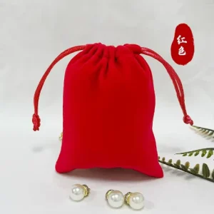 Drawstring Pouches Jewelry Packaging Pouch