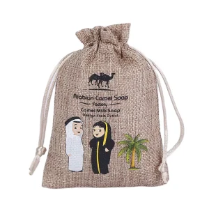 Durable Jute Shopping Bags with Custom Logo Printing Newest Collection