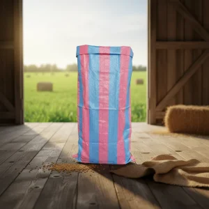 Durable Woven Polypropylene Sack Packaging Bags with High Visibility Packaging for Agricultural Produce Grocery Shopping