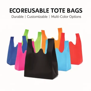Durable and Multi Purpose Recycled Non Woven Bags for Corporate Events Retail and Gifting with Waterproof Properties