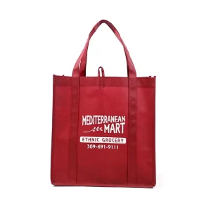 ECO Friendly Reusable pp Non Woven Bag Custom logo Color Size Reinforcement Non Woven Grocery Bag