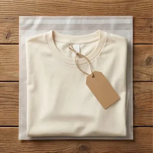 Eco Friendly 100% Biodegradable Garment Glassine Waxed Paper Bags Transparent Glassine Paper Bag for Clothing and Shoes