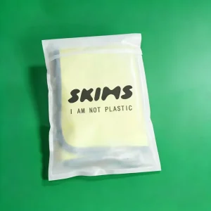 Eco Friendly Compostable Glassine Paper Bags Self Seal Biodegradable Clothing Packaging Bag