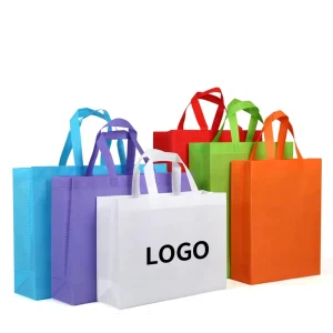 Eco Friendly Custom Recyclable PP Non Woven Reusable Laminated Tote Bag With Custom Logo