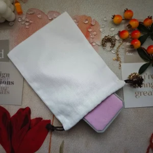 Eco Friendly Drawstring Cotton Twill Bag High Quality Custom Logo Printing Gift Dust Pouch Bag Necklace Jewelry Pouch