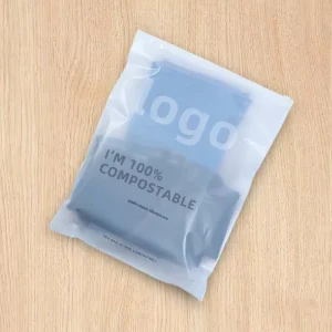 Eco Friendly Frosted Plastic Ziplock Bag Packaging Clothes T shirt Zip Lock Garment Bag With Customized Logo
