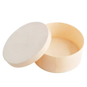 Eco Friendly Kraft Paper Rigid Oval Gift Box Four Color Embossing Customizable Snacking Holiday Souvenir Packaging Recyclable