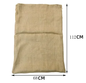 Eco Friendly Moisture-proof Durable Drawstring Bags Reusable Jute Pouches Custom Logo for Jewelry Packaging