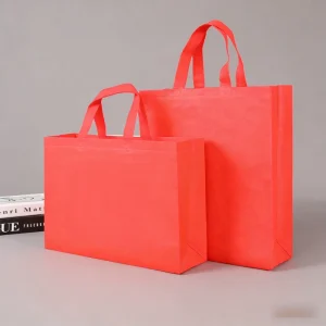 Eco Friendly Non Woven Reusable Shopping Bags Custom Waterproof Foldable Tote Bag for Apparel Packaging