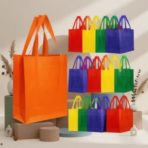 Eco Friendly Non Woven Shopping Bags with Handle Non Woven Tote Bag Non Woven Bags Party Favor Reusable for Business Custom