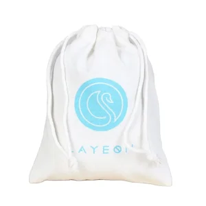 Eco Friendly Organic Cotton Bag Customizable with Logo Drawstring & Dust Bag for Retail Packaging Canvas Pouches
