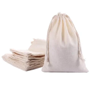 Eco Friendly Reusable Cotton Canvas Tote Bag Sustainable Shopping Bag Alternative to Plastic Bag