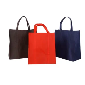 Eco Friendly Reusable Non Woven Tote Bag Custom Printable Garment Packaging Packing Bag